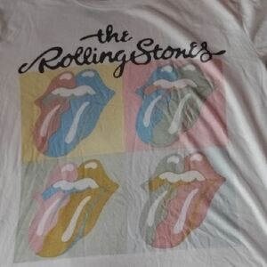 The Rolling Stones Multicolor Pop Art Tee